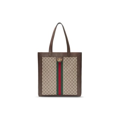 GUCCI OPHIDIA SOFT GG SUPREME LARGE TOTE 519335 (43*41*5.5cm)
